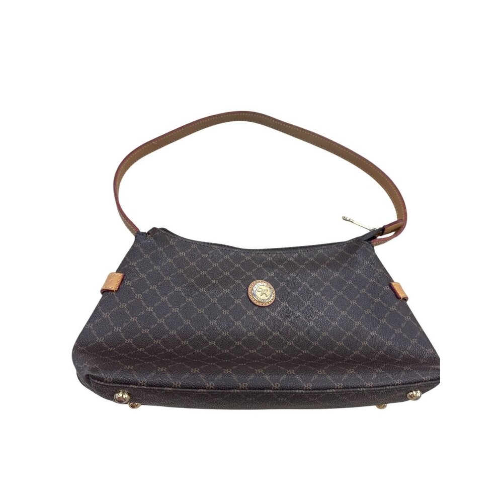 Rioni Womens Brown Leather Clutch Handbag 7"x12" SKU 7332